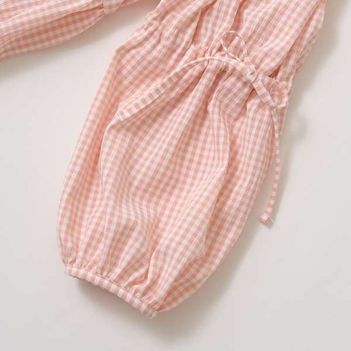 Voluminous Peplum Blouse,Brown, medium image number 15