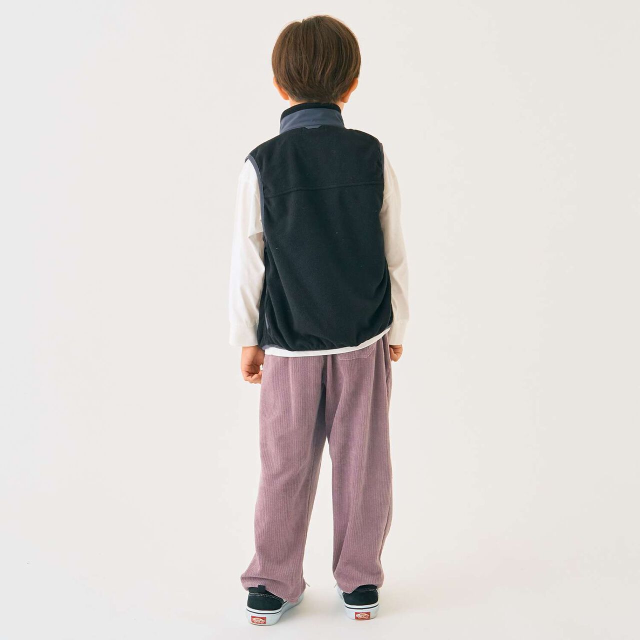 Fleece Vest,Off white, large image number 15