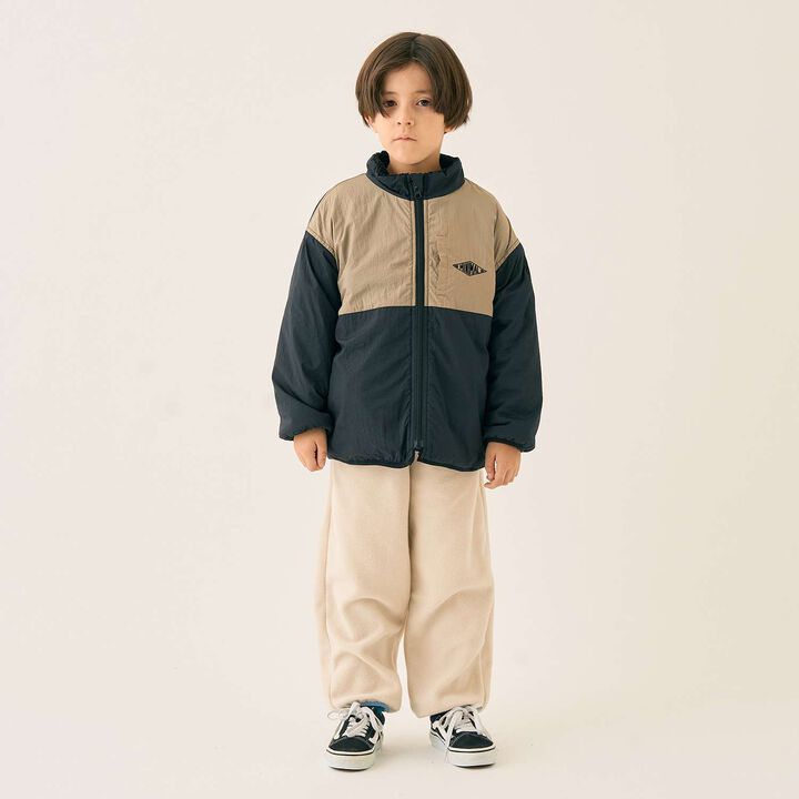 Reversible Color-Blocked Boa Outerwear,Black, medium image number 31