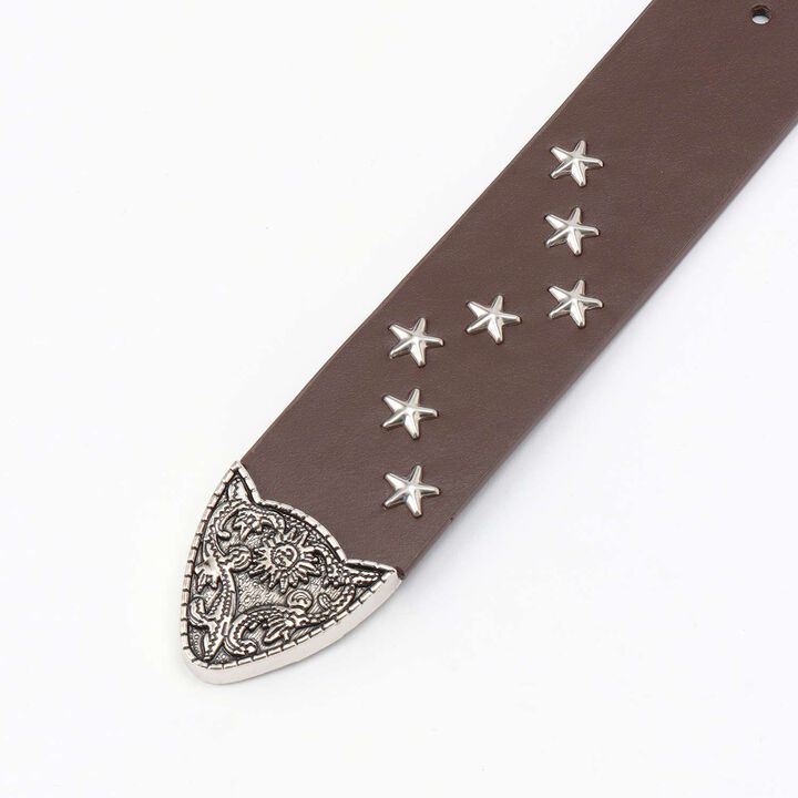 Western Studded Belt,Brown, medium image number 3