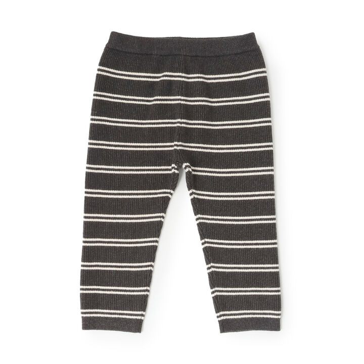 [Washable] Multi-Stripe Knit Leggings,, medium