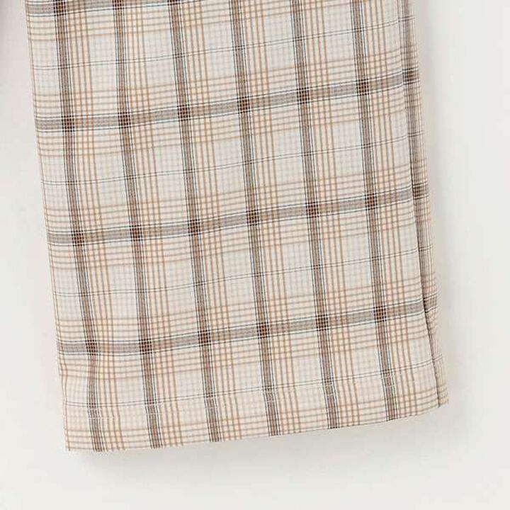 Wide Straight Pants,Beige, medium image number 7