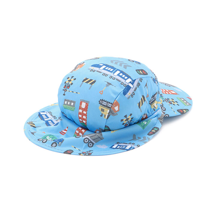 [SWIM] All-Over Pattern Sunshade Cap,Emerald green, medium image number 1