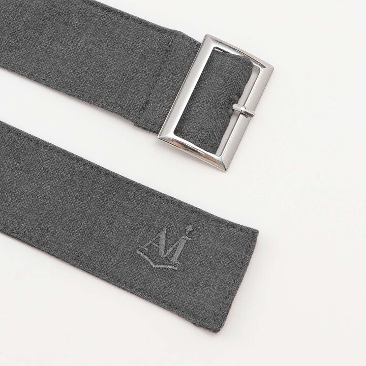 [AMI] Suspender Slacks Pants,Charcoal gray, medium image number 12