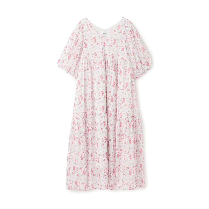 [Parent-Child Matching] Floral A-Line One-Piece Dress,, medium