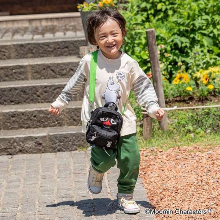 [MOOMIN] Stinky Backpack Pouch,Black, medium image number 12