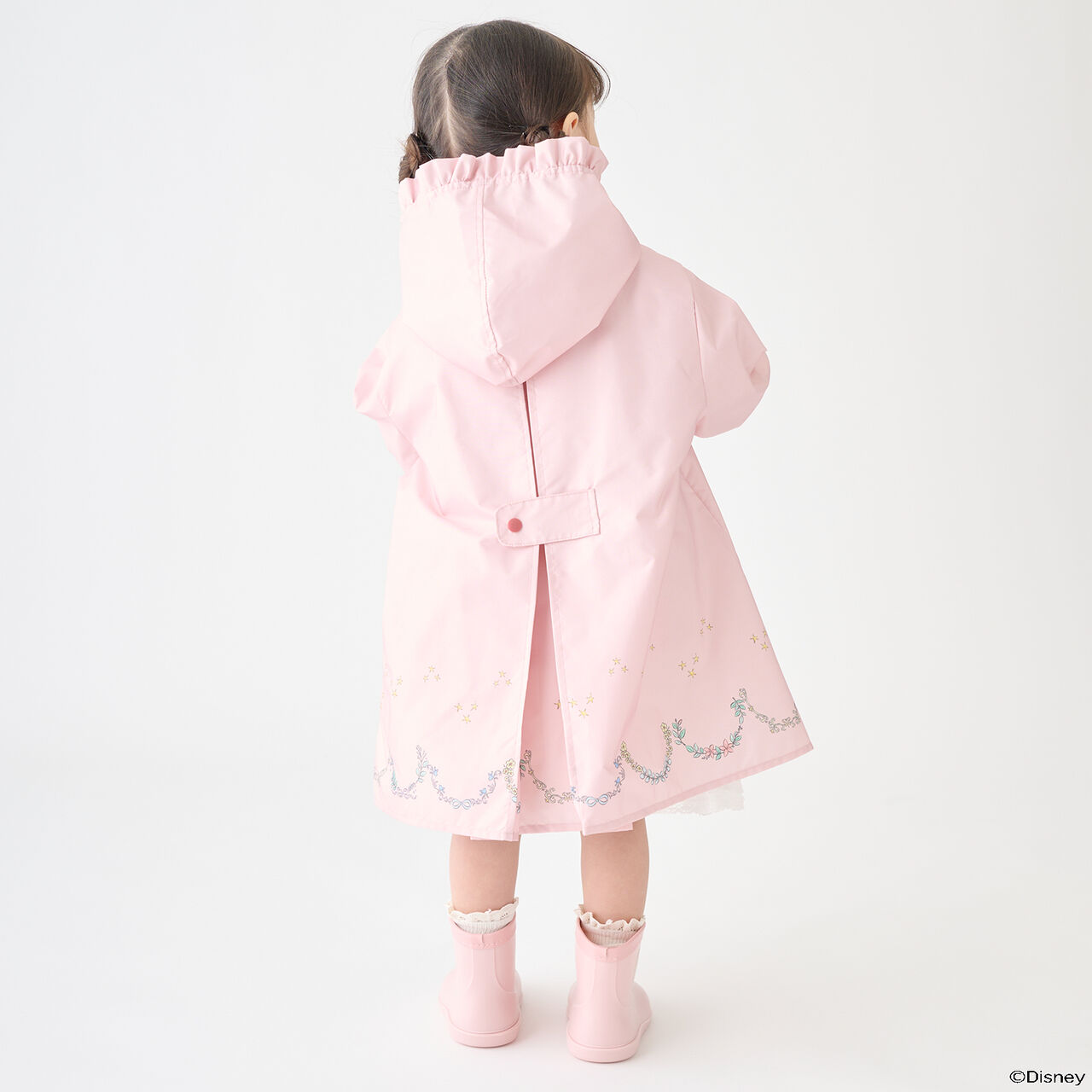 [Disney] Raincoat,Light pink, large image number 3