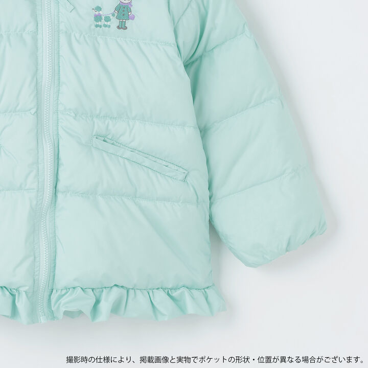 [Water-Repellent Finish] Solona Functional Padded Coat,Pink, medium image number 7