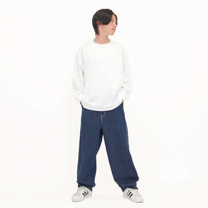 Street Big Long Sleeve T-Shirt,Black, medium image number 10