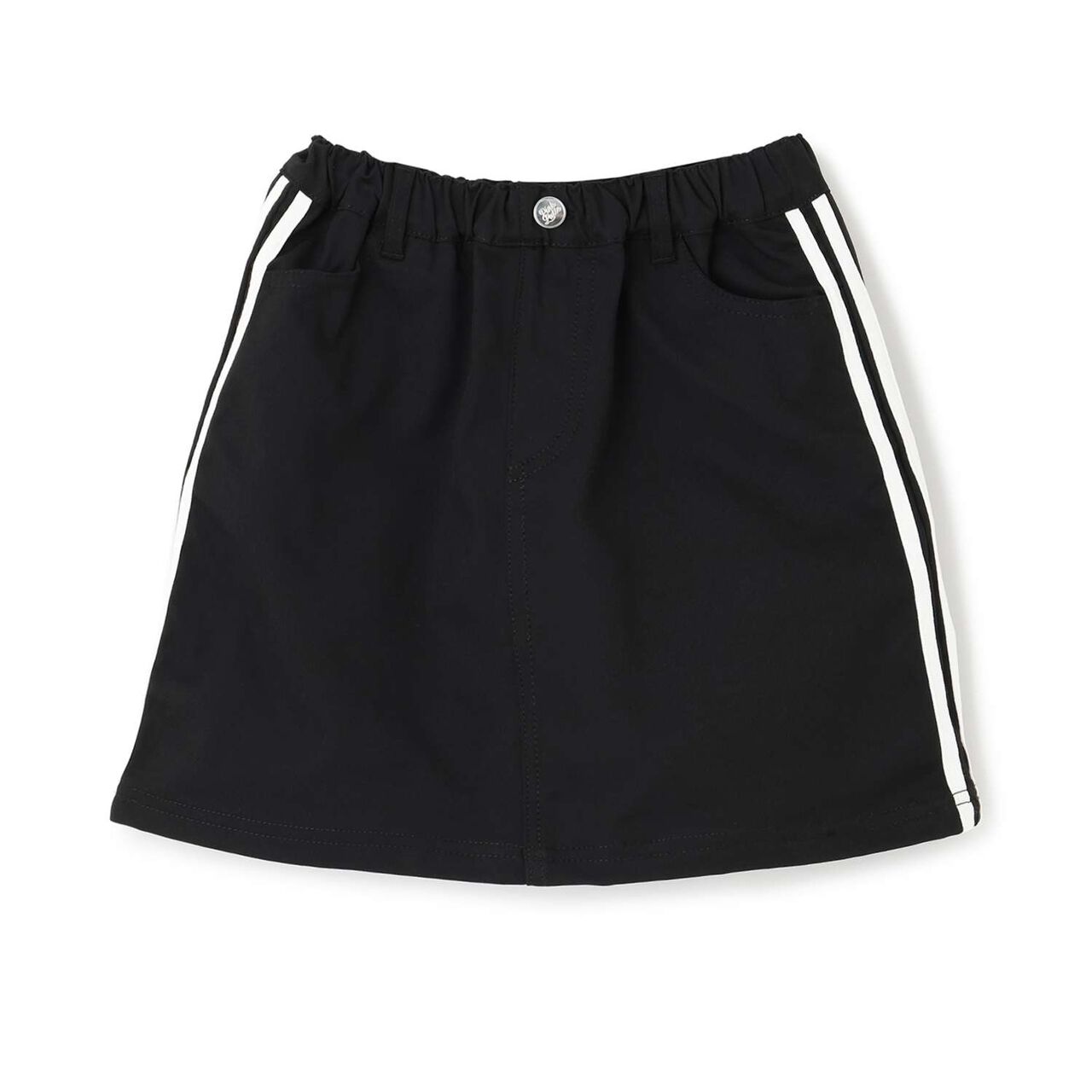 Line Stretch A-Line Skirt,Sax blue, large image number 12