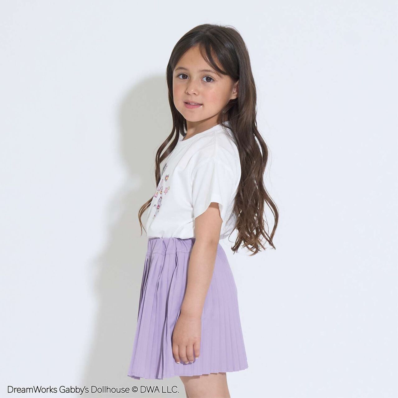 [Gabby's Dollhouse Soft Cotton] Cotton Printed T-Shirt,Off white, large image number 7