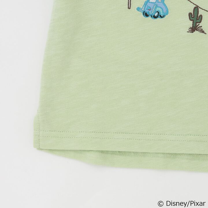 [Disney/Pixar] Cool Touch Cars Appliqu&eacute; T-Shirt,Light green, medium image number 13