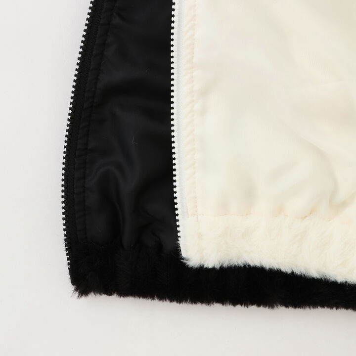 [milky coast] Cat Ear Fur Hoodie,Ivory, medium image number 22