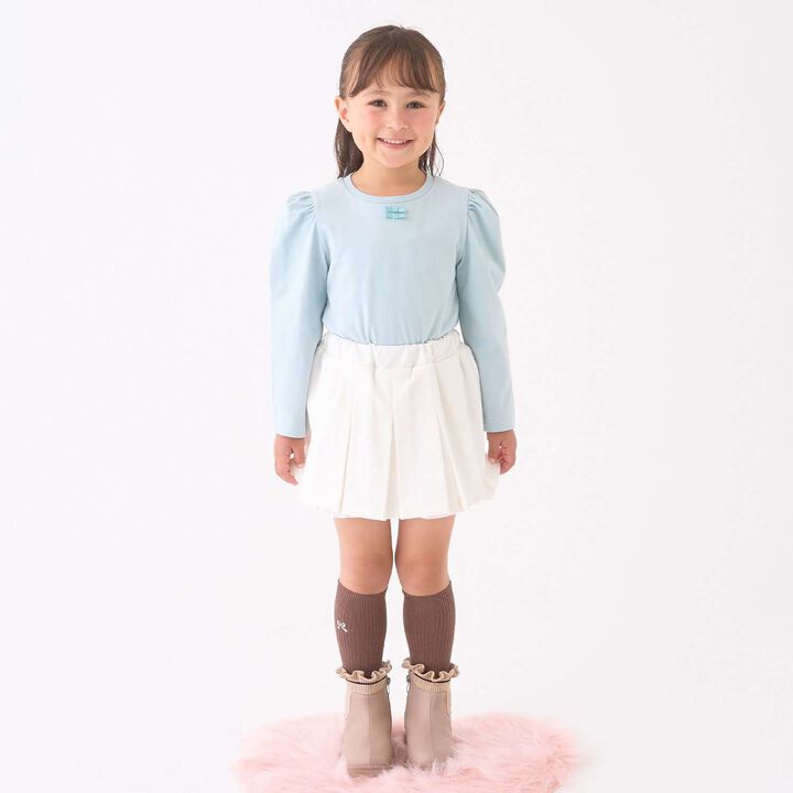 [Lycee Mine Ballet Series] Pleated Skirt (Inner Shorts Included),Charcoal gray, medium image number 16