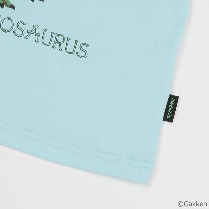 [Gakken] Dinosaur Mechanism Short Sleeve T-Shirt,Sax blue, medium image number 17