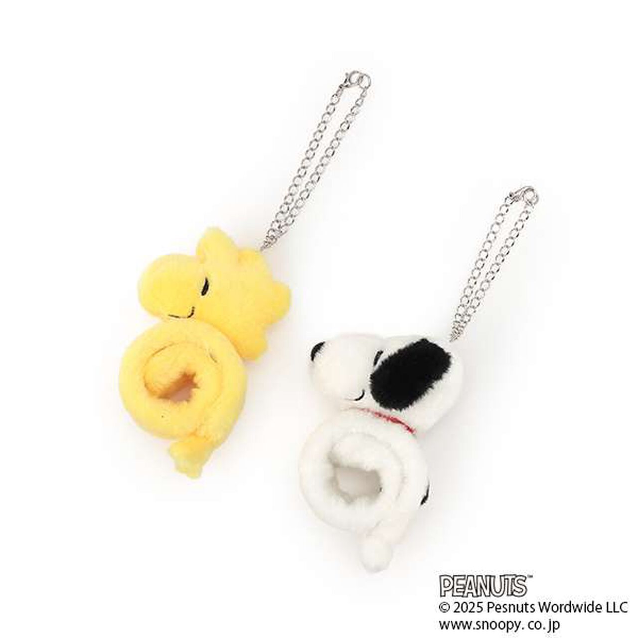 [PEANUTS] Twist Fur Charm,White, large image number 9