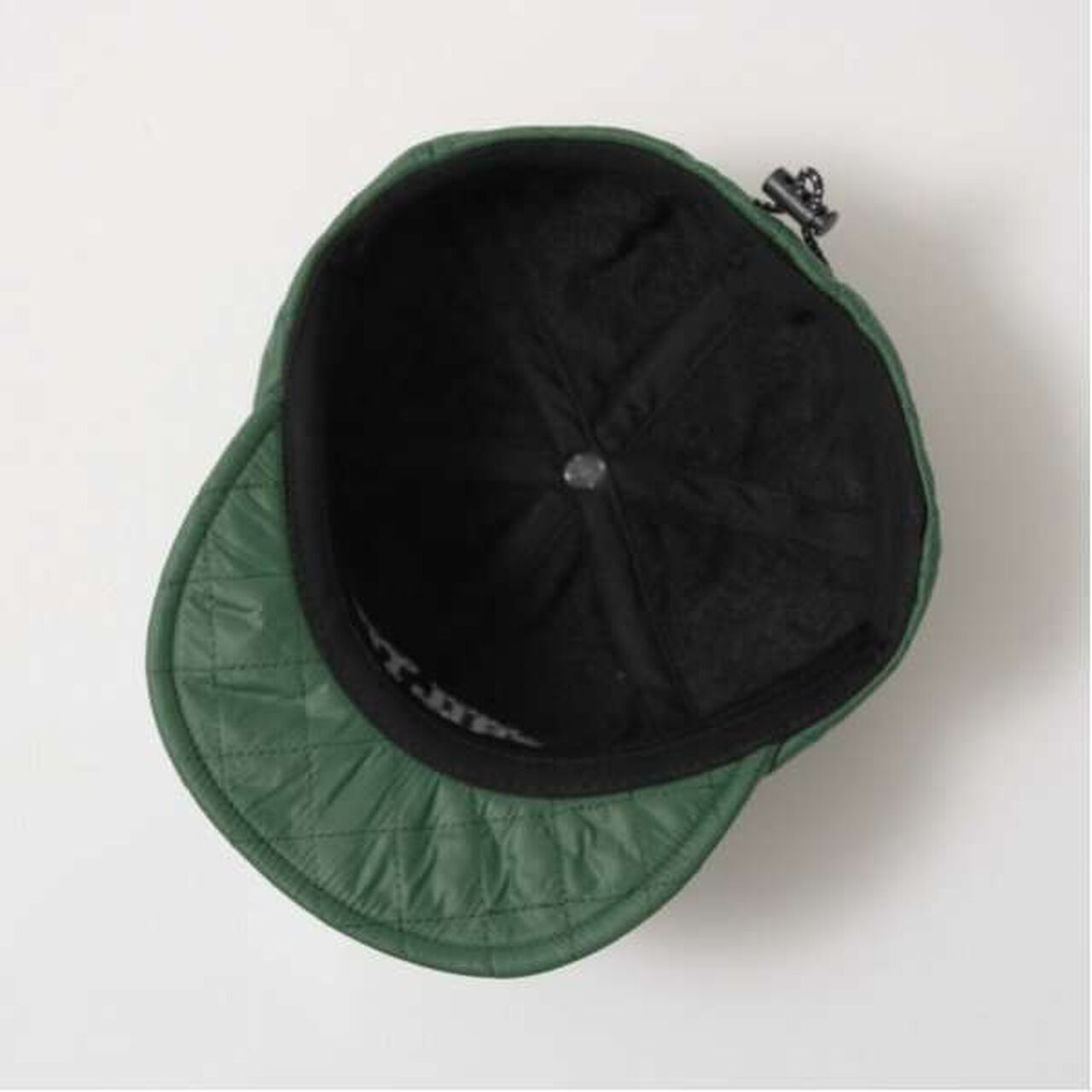 Quilted Embroidered Cap,Blue, large image number 8