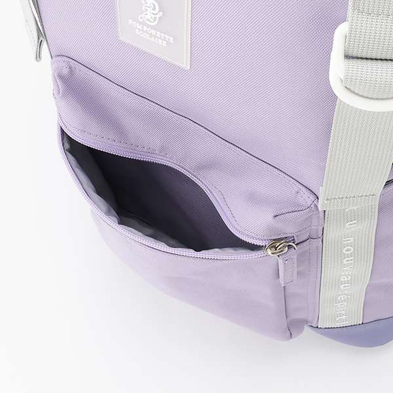 Square School Backpack,Light blue, large image number 16