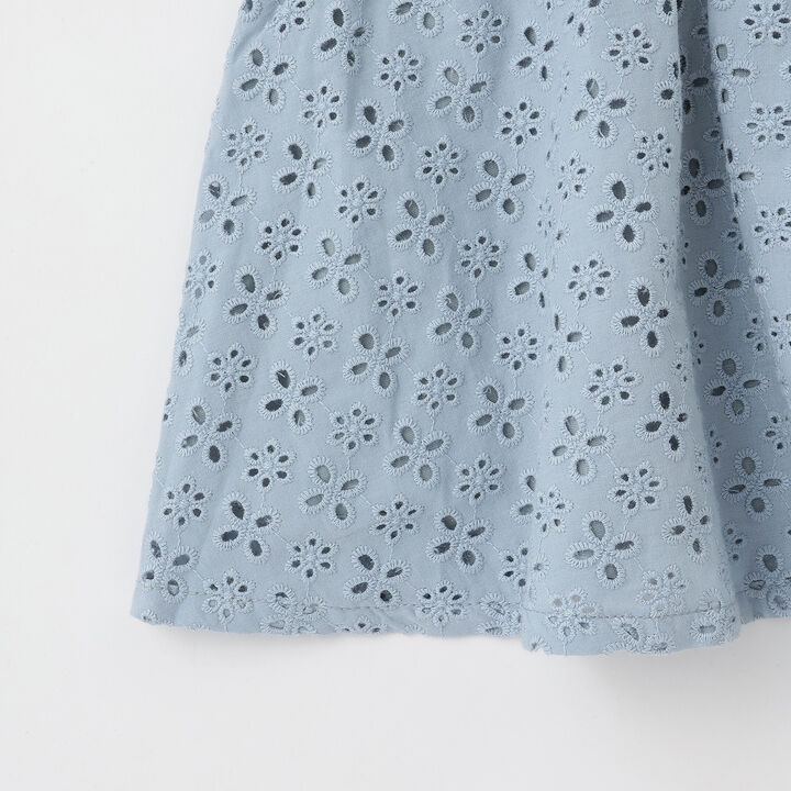 [Link] Lace Puff Sleeve Tunic,Turquoise, medium image number 19