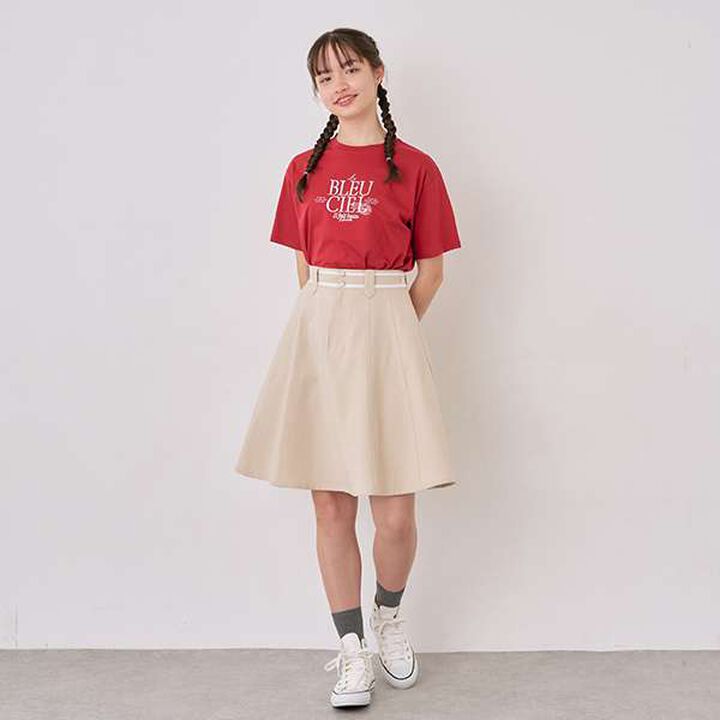 [GOOD PRICE] French Logo T-Shirt,Navy, medium image number 8