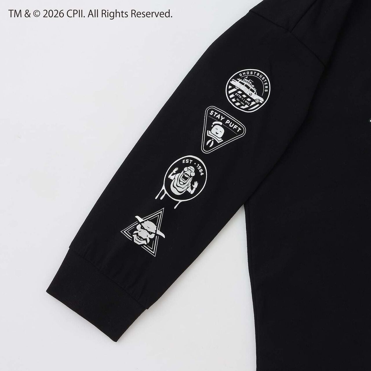 [Ghostbusters] Phosphorescent Logo Long-Sleeve T-Shirt for Boys Kids,Ivory, large image number 17