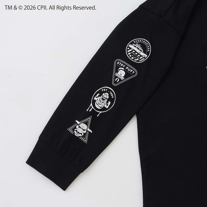 [Ghostbusters] Phosphorescent Logo Long-Sleeve T-Shirt for Boys Kids,Ivory, medium image number 17