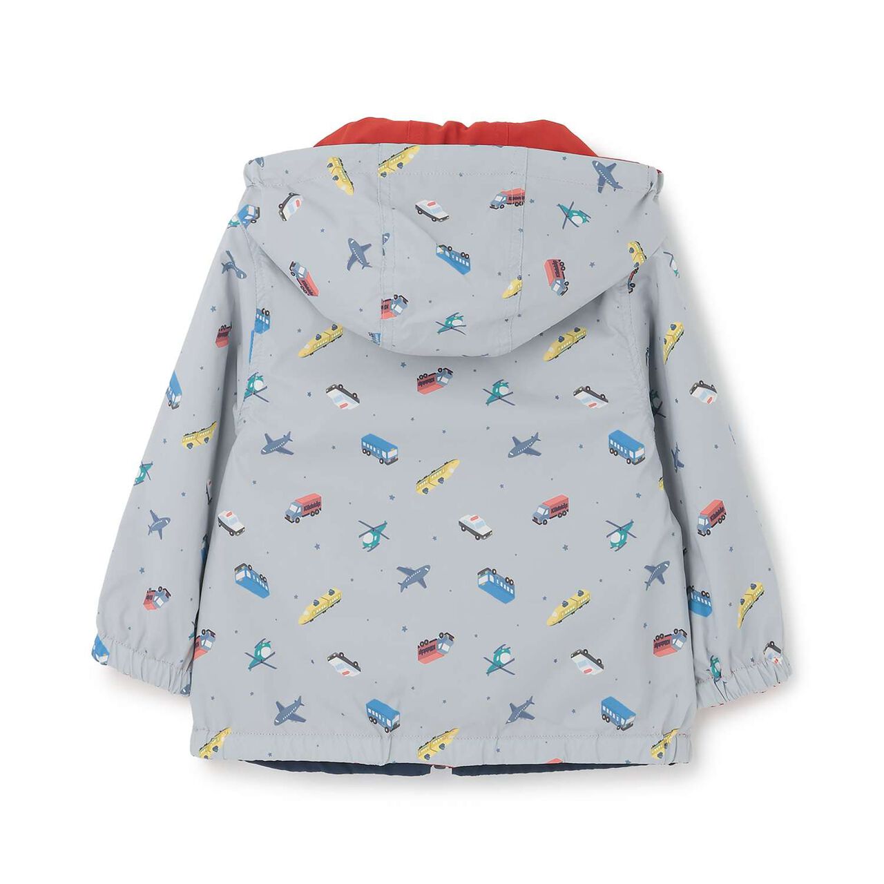 Reversible Vehicle Windbreaker [UV Protection & Water-Repellent Finish],Red, large image number 14