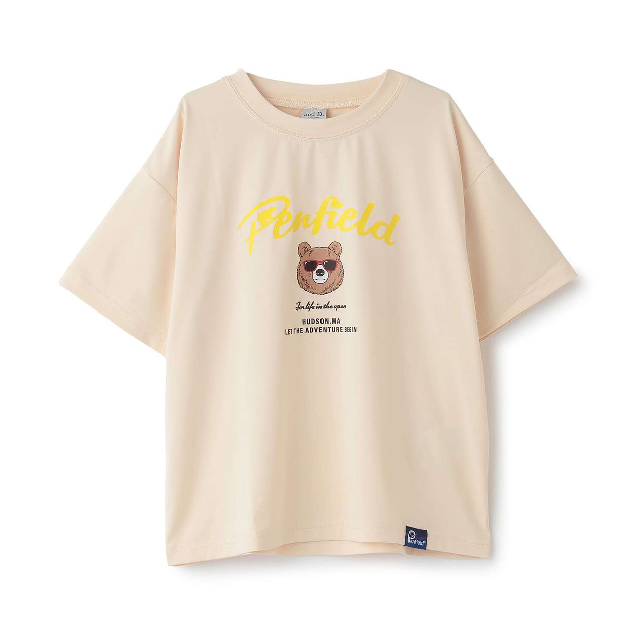 [Penfield] Kids Assorted Bear Short Sleeve T-Shirts [Parent-Child Matching] [Cool Touch],Off white, large image number 13