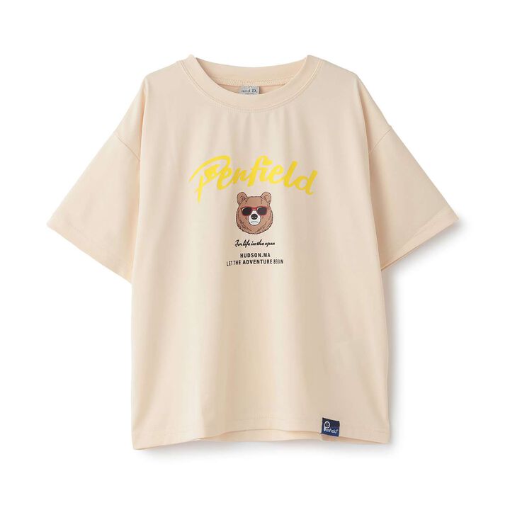 [Penfield] Kids Assorted Bear Short Sleeve T-Shirts [Parent-Child Matching] [Cool Touch],Off white, medium image number 13