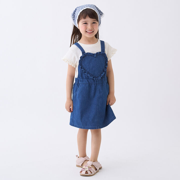 Heart Overall Skirt,, medium