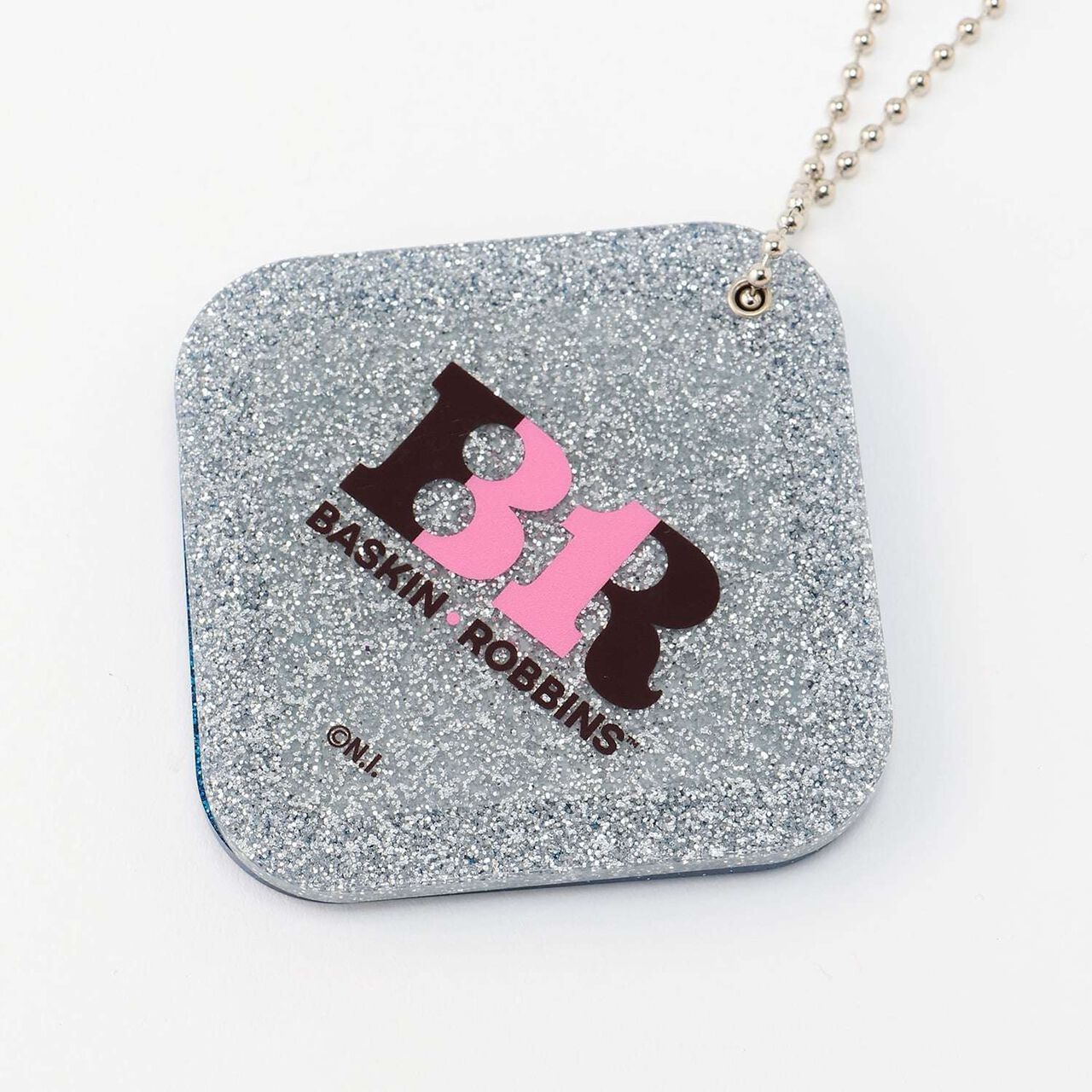 [31 Ice Cream] &times; Narumiya Characters Sparkling Mirror Charm,Navy, large image number 3