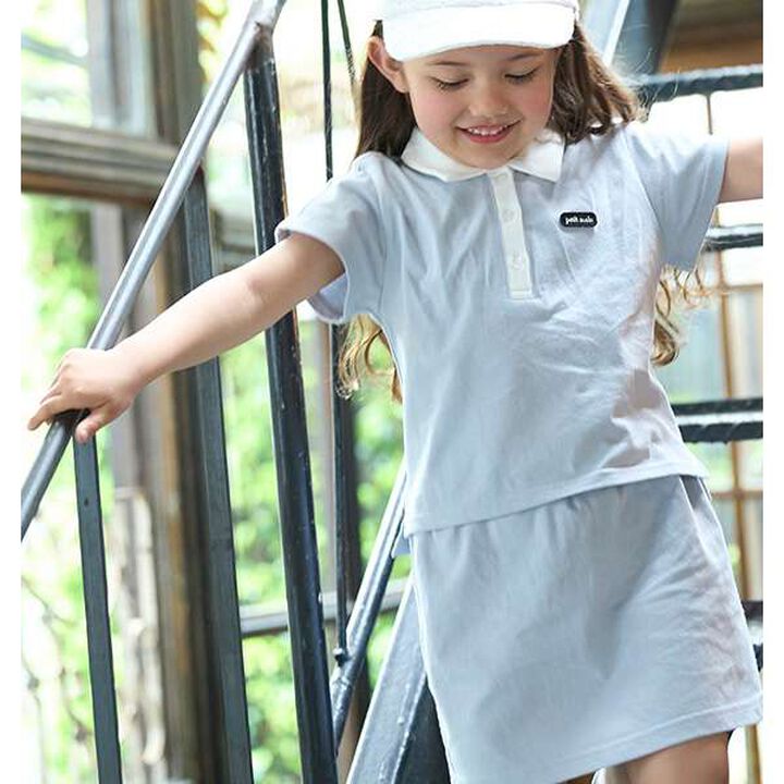[Link/Cool Touch] Polo Outfit Set,Light gray, medium image number 2