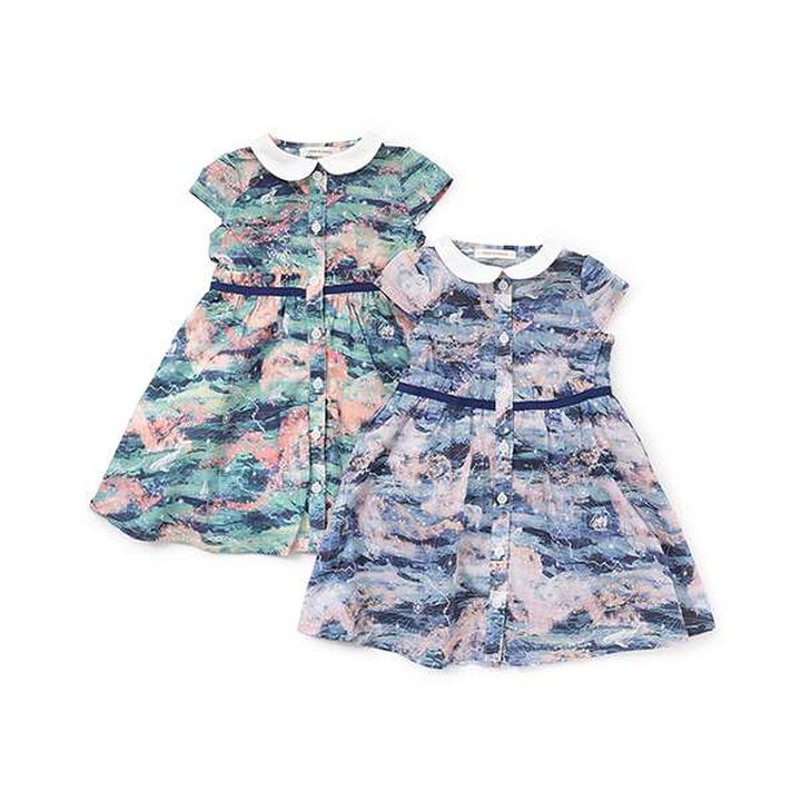 Aurora Sky One-Piece Dress,Blue, medium image number 7