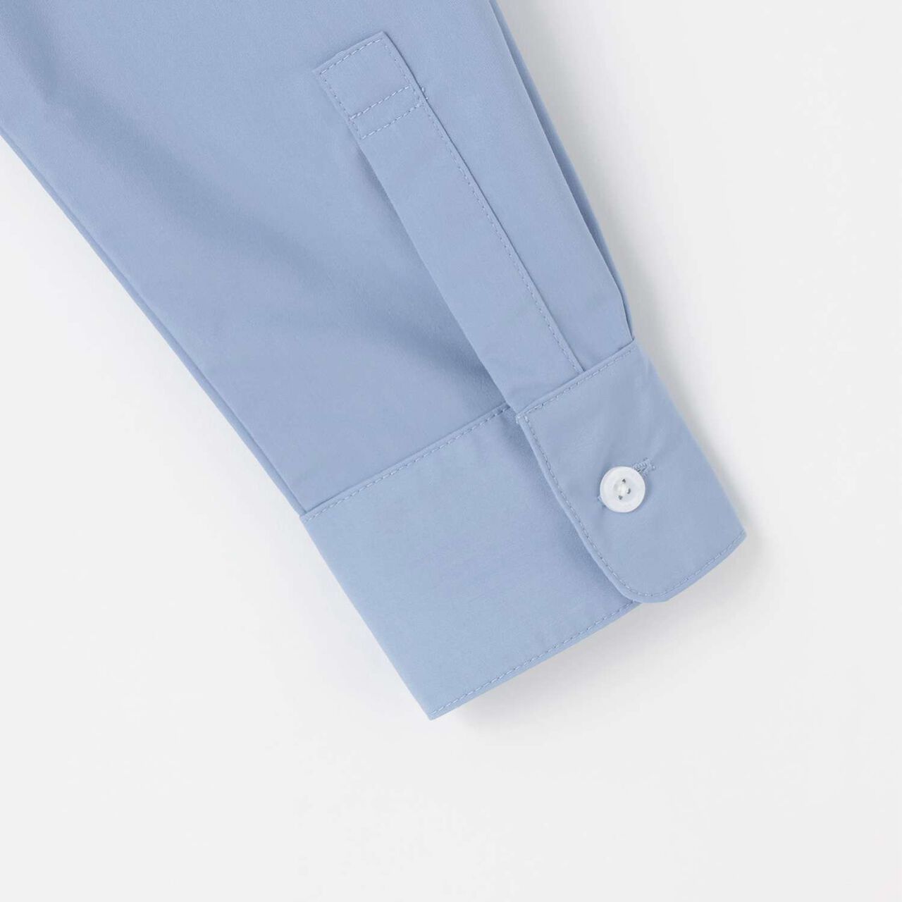 [Graduation Attire] [Wrinkle-Resistant] Point Collar Shirt,White, large image number 5
