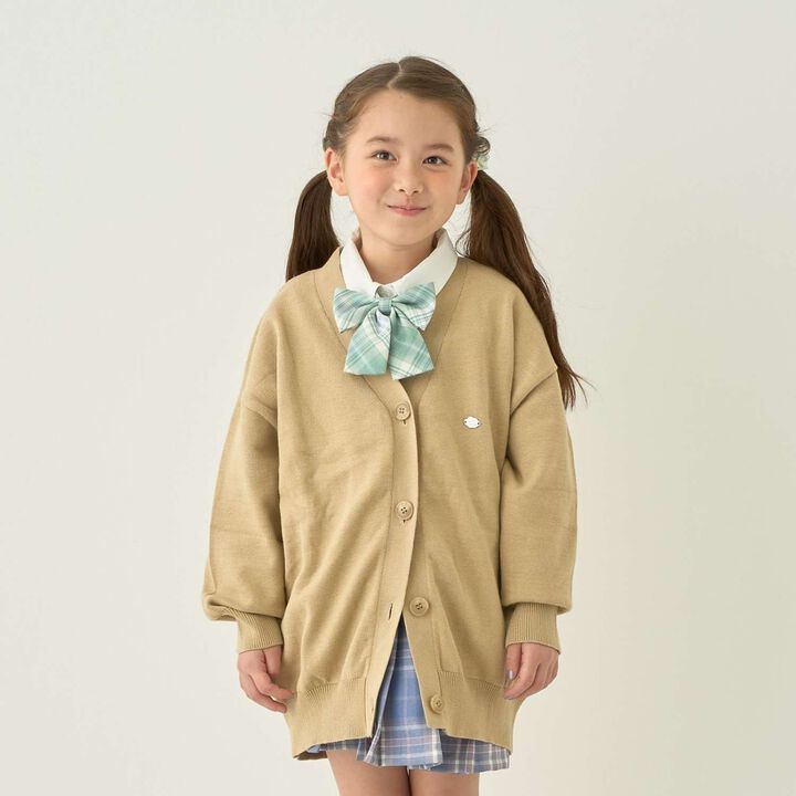 [Halloween] [Washable Knit] Oversized Cardigan,Beige, medium image number 0
