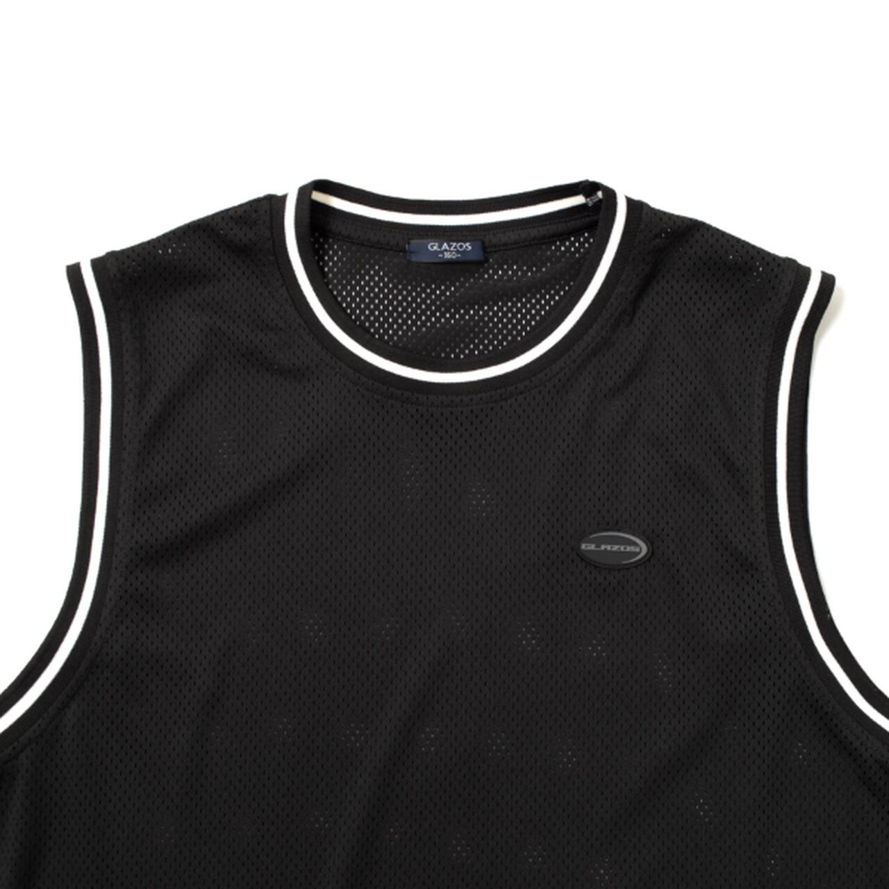 [Set Items] [Cool Touch] [Quick-Dry] [UV Protection] Mesh Tank Top T-Shirt,Black, large image number 2