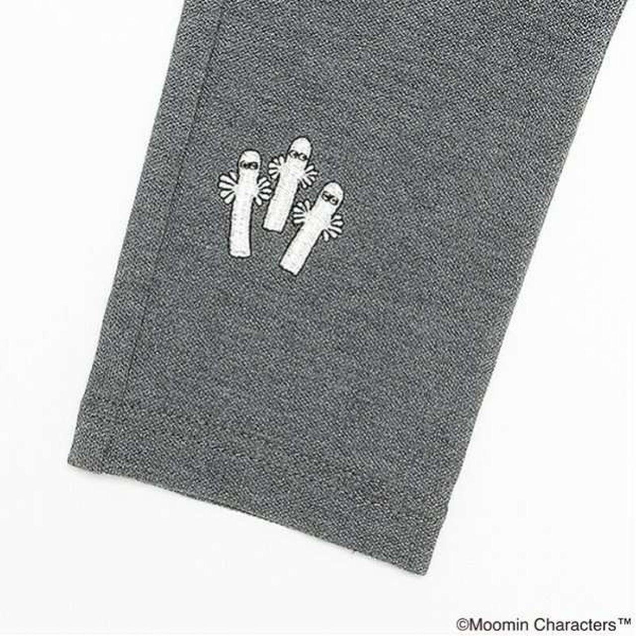 [MOOMIN] Moomin House Long-Length Leggings,Charcoal gray, large image number 16