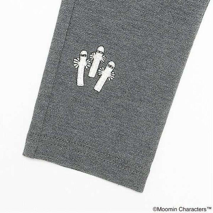[MOOMIN] Moomin House Long-Length Leggings,Charcoal gray, medium image number 16