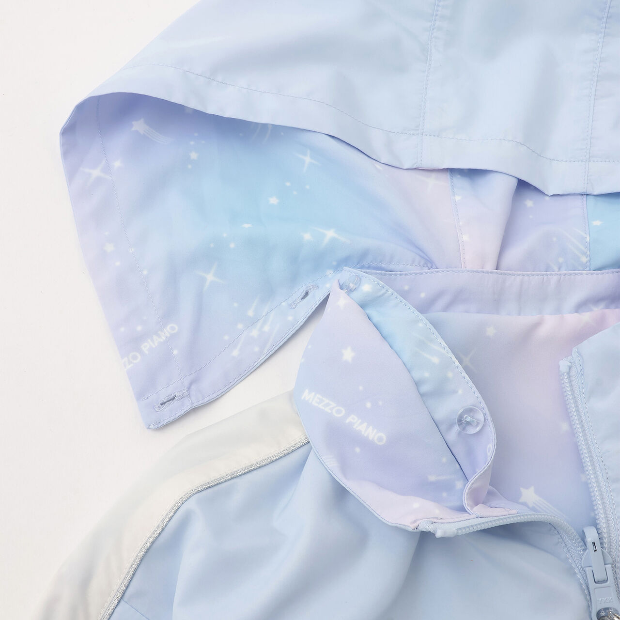 Reversible Bomber Jacket,Sax blue, large image number 5
