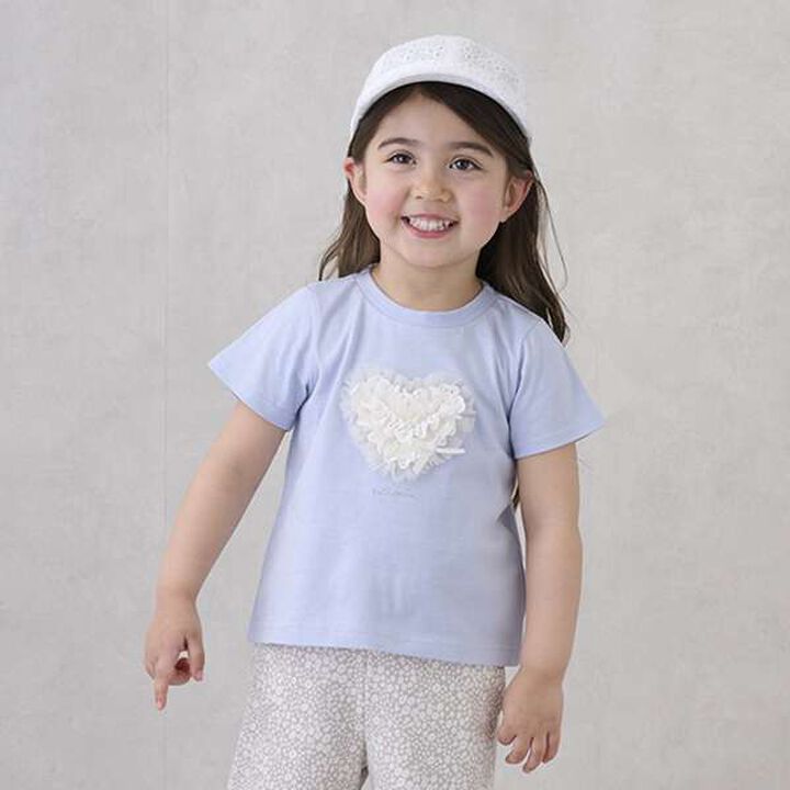 [Link] Assorted Motif T-Shirt (Kids Size),Light pink, medium image number 1