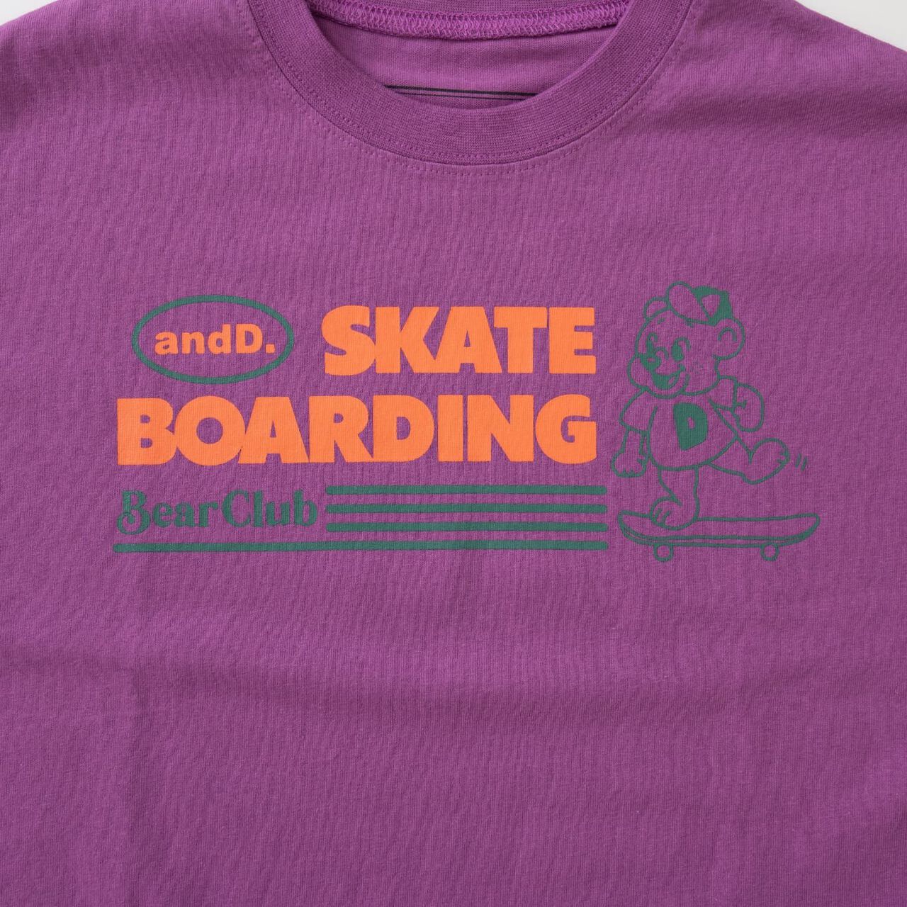 100% Cotton 365D. OFUZAKE Pattern Long Sleeve T-Shirt,Purple, large image number 32