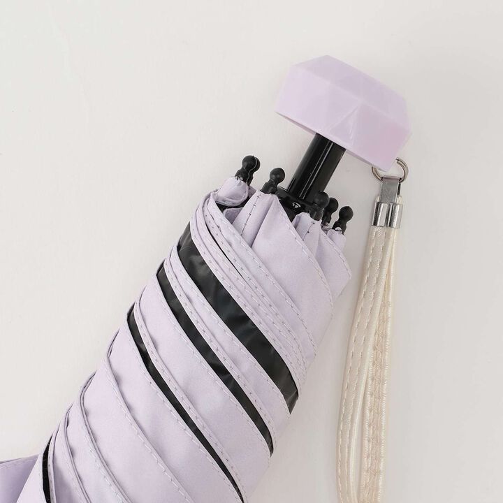 [Berrie-chan] UV 100% Light Blocking Heat Shielding All-Weather Foldable Umbrella,Pink, medium image number 2