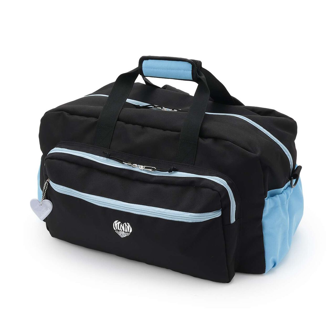 [43L Water Repellent 3WAY Boston Backpack with Flasher],Sax blue, large image number 4