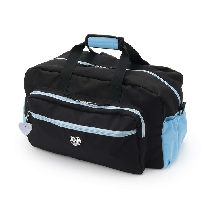 [43L Water Repellent 3WAY Boston Backpack with Flasher],Sax blue, medium image number 4