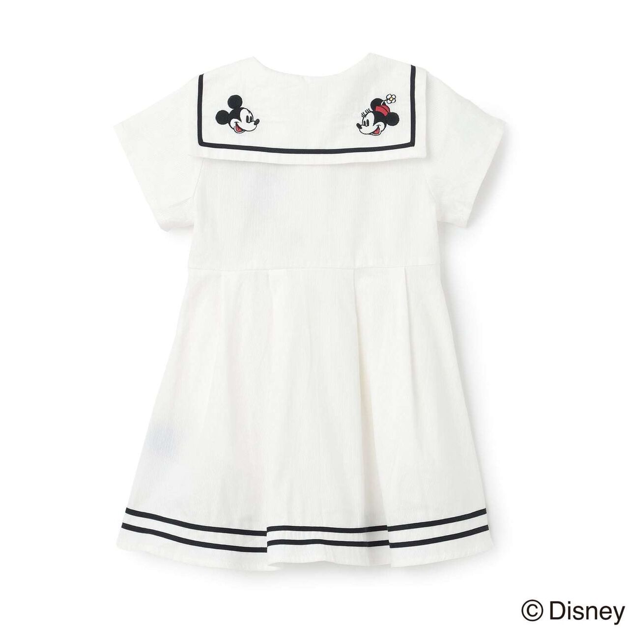 [Disney] Sailor One-Piece Dress,Off white, large image number 8