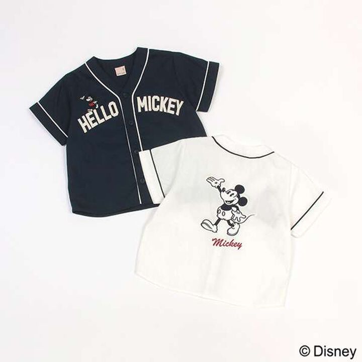 [Disney] Baseball Shirt,Navy, medium image number 8