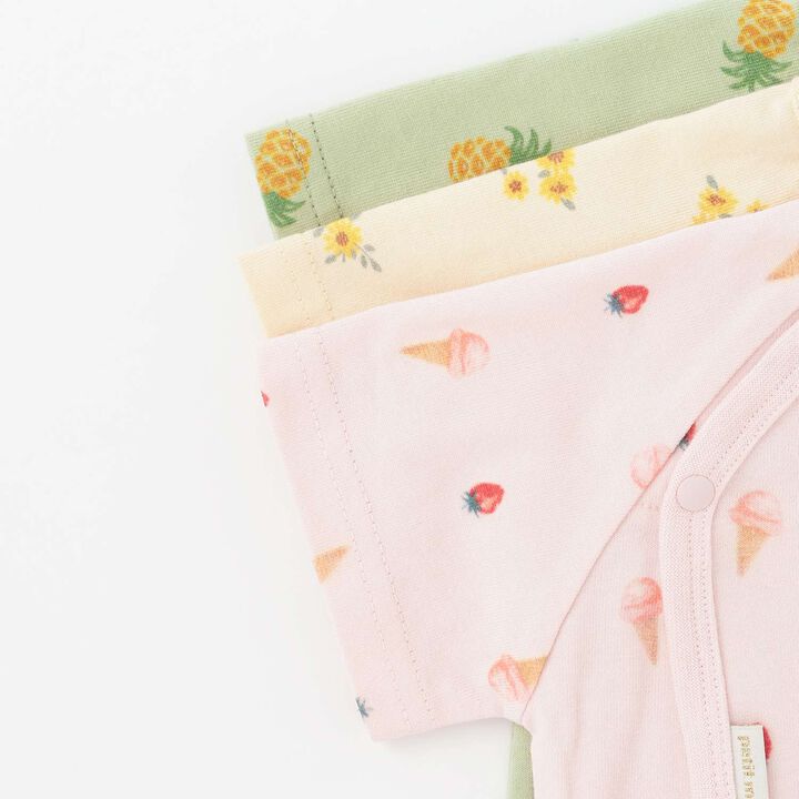 Short-Sleeve 2 WAY All-in-One,Pink, medium image number 6