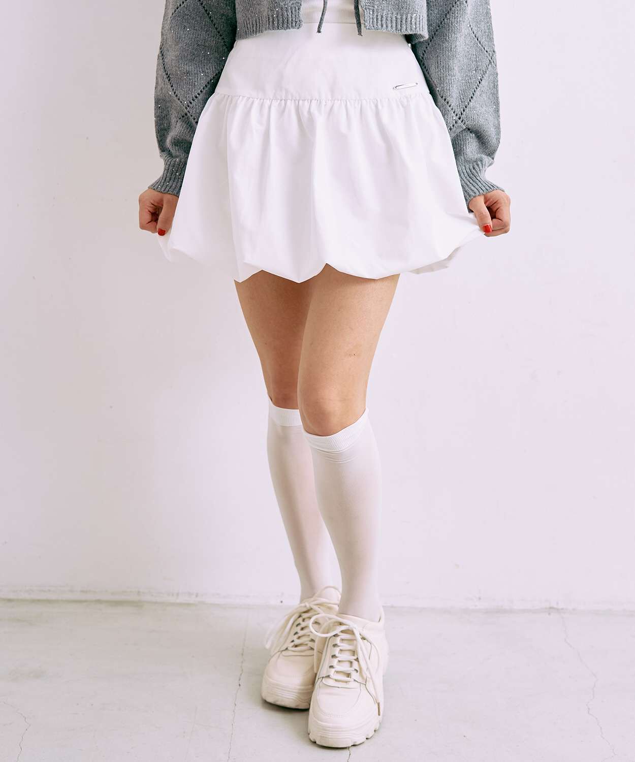 Plate Balloon Skirt [Korean Fashion] | Narumiya Official Global