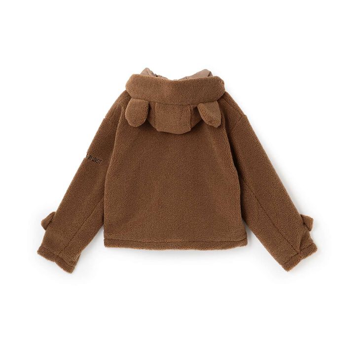 Ring Boa Short Duffle,Brown, medium image number 5