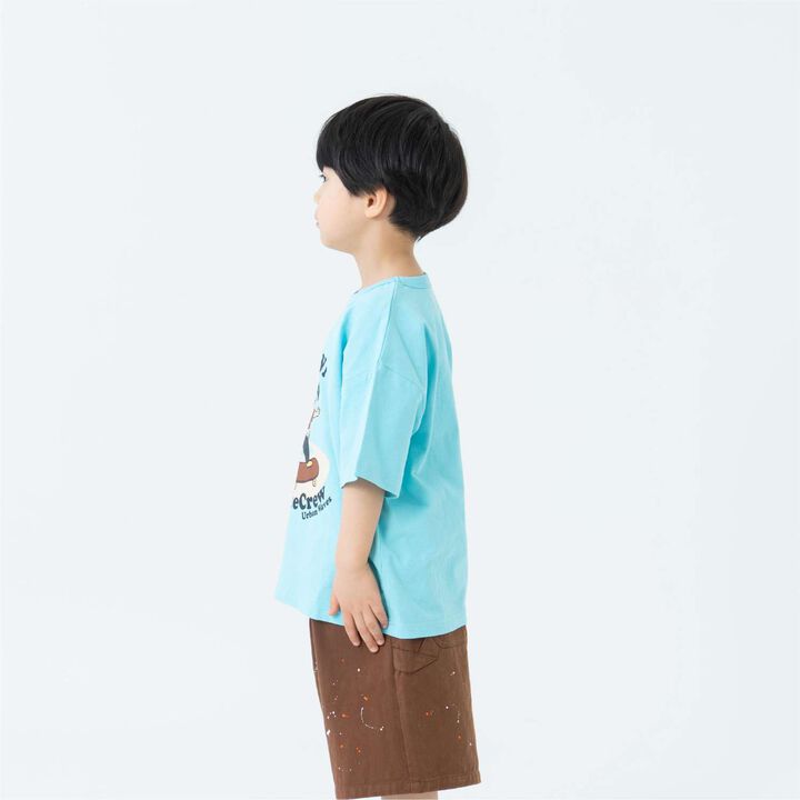[365D] OFUZAKE Short-Sleeve T-Shirt,Beige, medium image number 3
